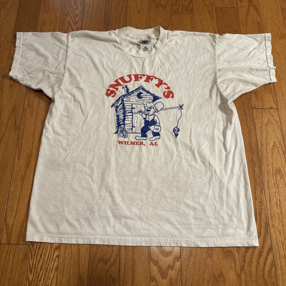VTG 80’s Snuffy’s Grocery Store T-shirt XL - Wilmer Alabama